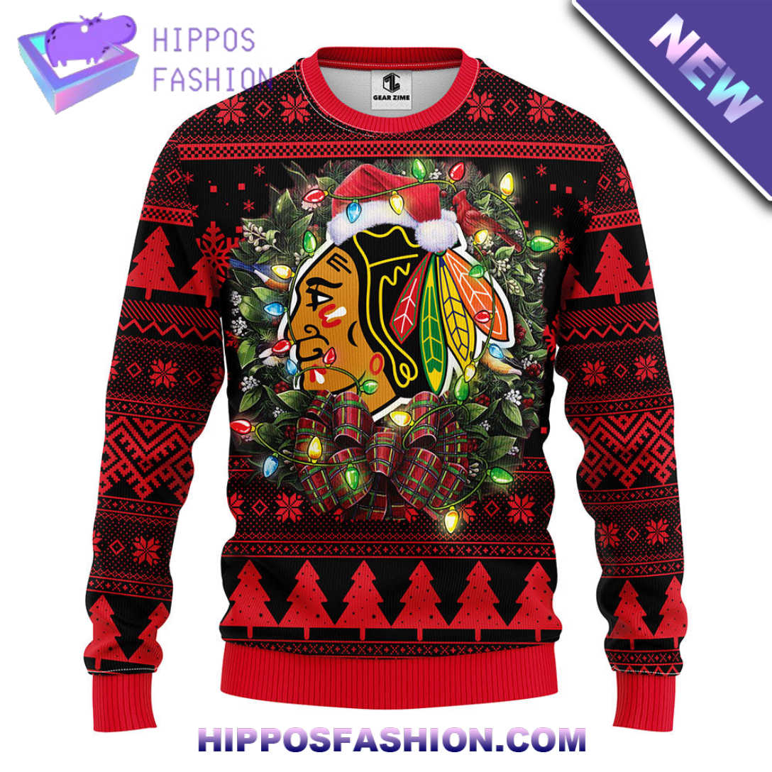 Chicago Blackhawks Christmas Ugly Sweater dZWF.jpg