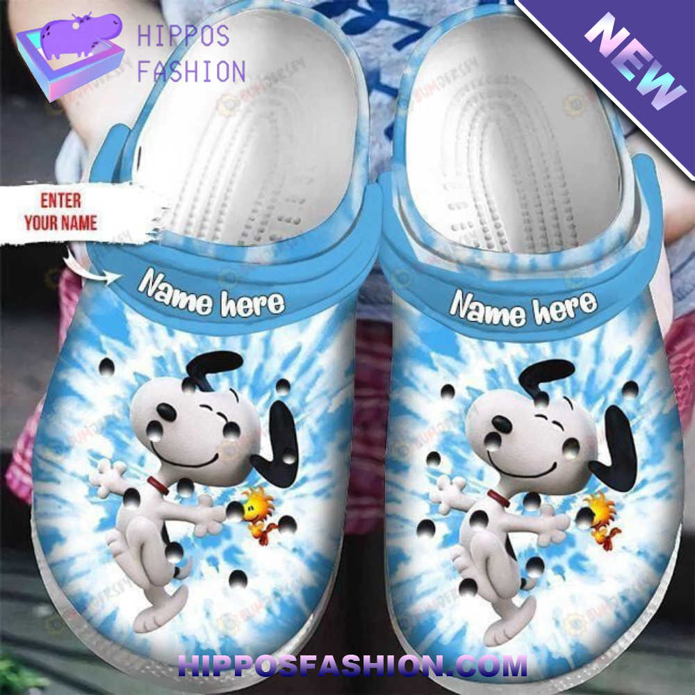 Chill Out Snoopy Cute In Blue Pattern Crocs Crocband Clog uEB.jpg