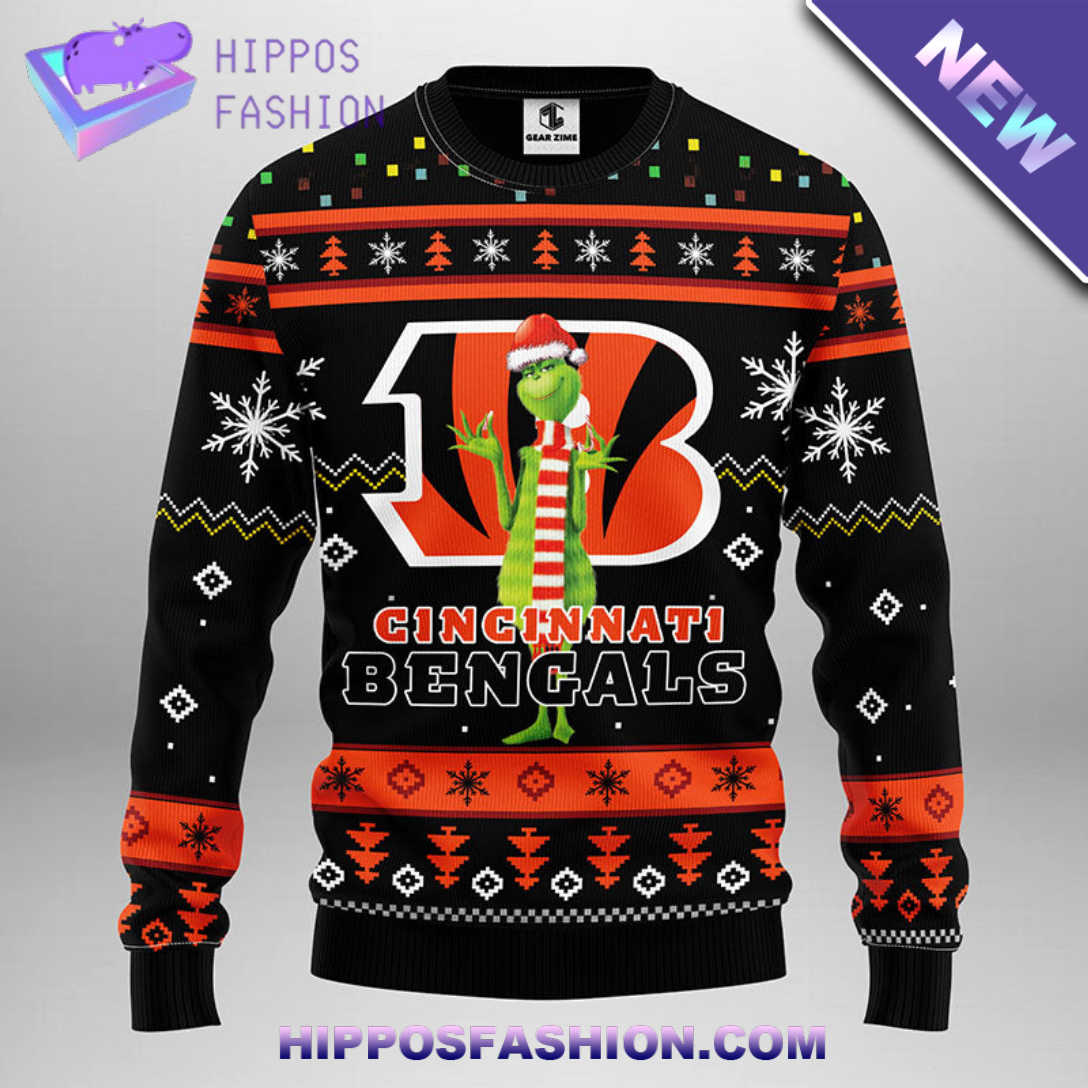 Cincinnati Bengals Funny Grinch Christmas Ugly Sweater kzArR.jpg