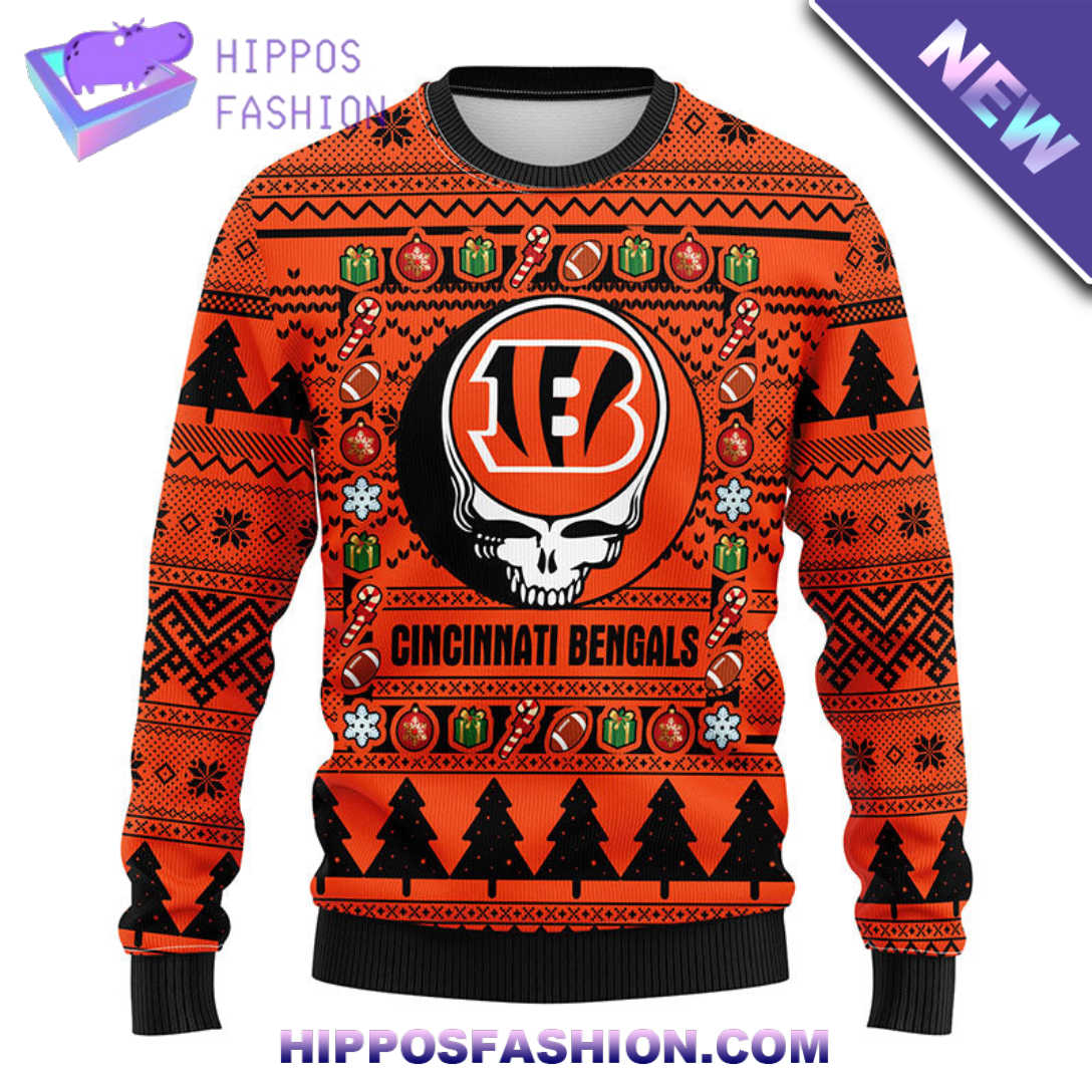 Cincinnati Bengals Grateful Dead Ugly Christmas Fleece Sweater QxQB.jpg
