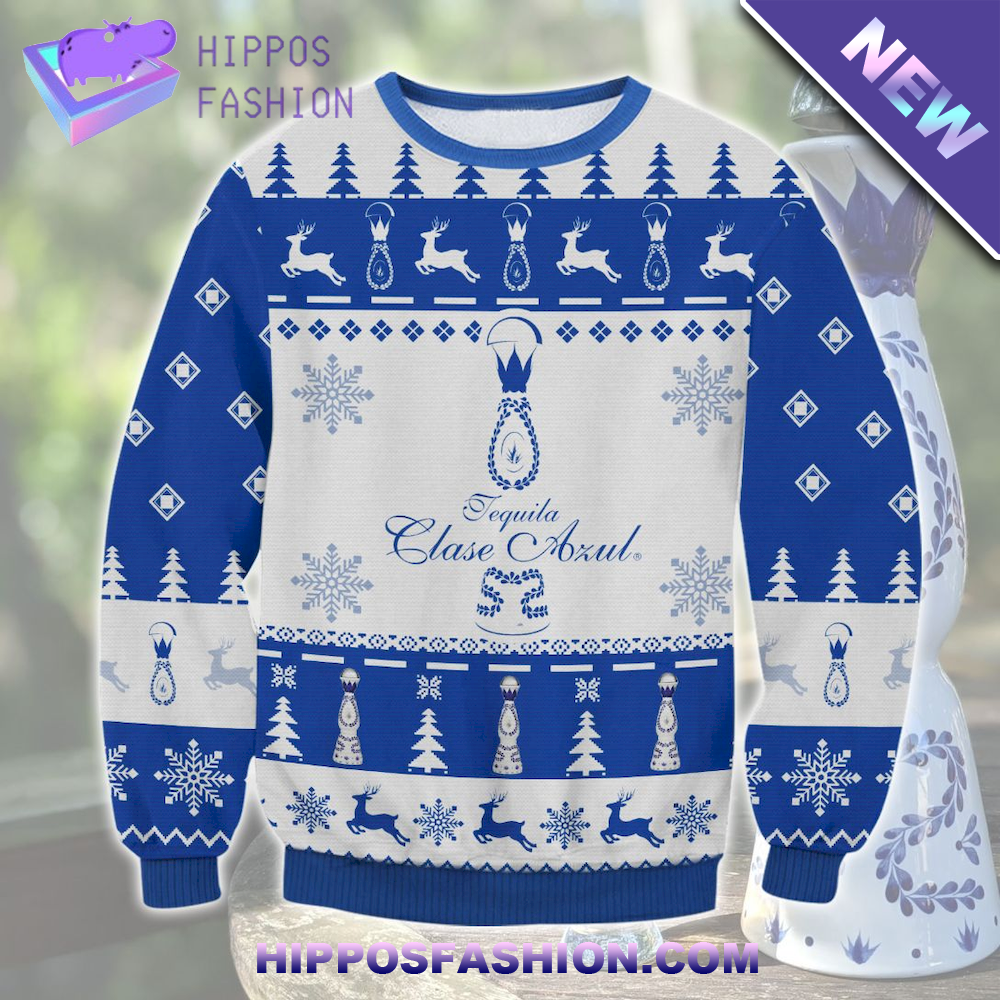 Clase Azul Tequila Ugly Christmas Sweater