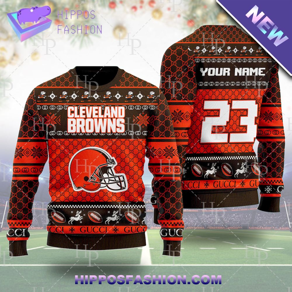 Cleveland Browns Gucci Sweater
