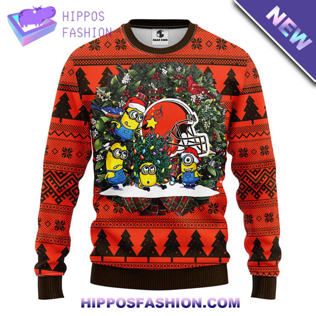Cleveland Browns Minion Christmas Ugly Sweater Znm.jpg