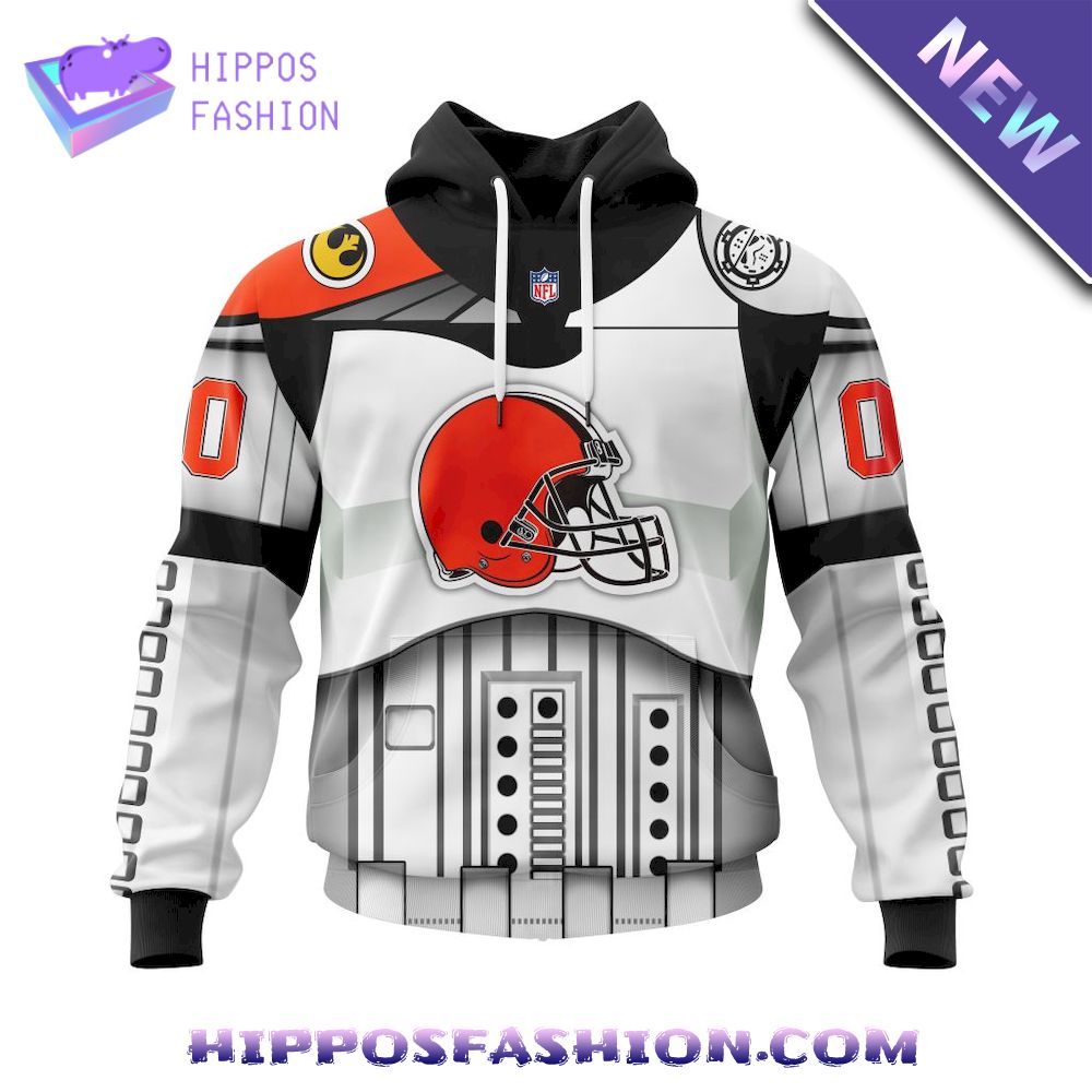 Cleveland Browns Star Wars May The th Be With You Personalized Hoodie D