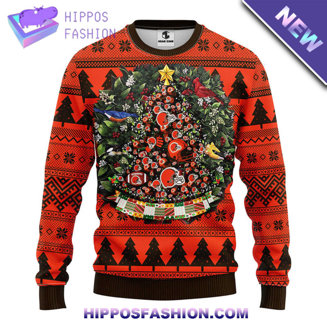 Cleveland Browns Tree Ball Christmas Ugly Sweater RnQR.jpg