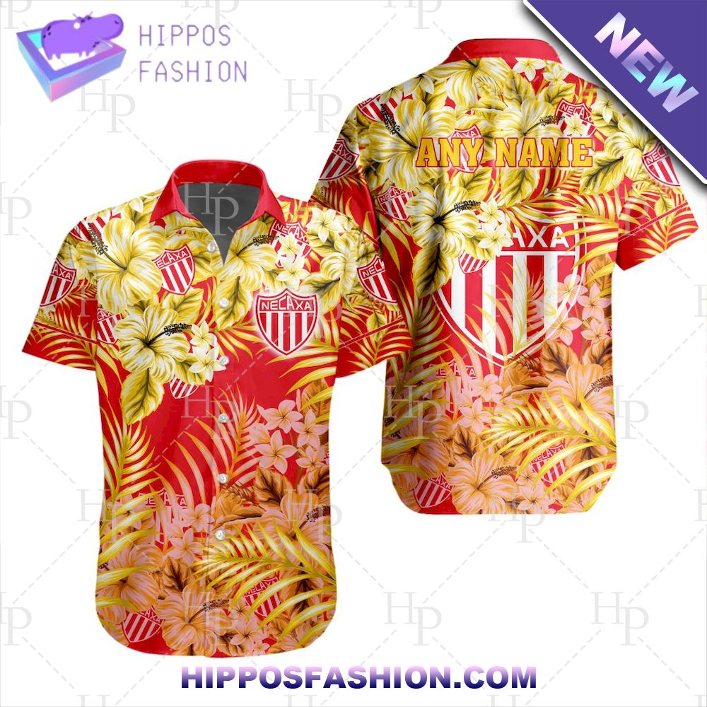 Club Necaxa Personalized Liga MX Aloha Hawaiian Shirt