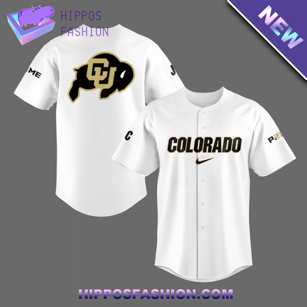 Colorado Buffaloes X Nike Golden Baseball Jersey