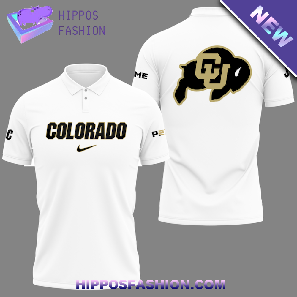 Colorado Buffaloes X Nike Golden Polo Shirt