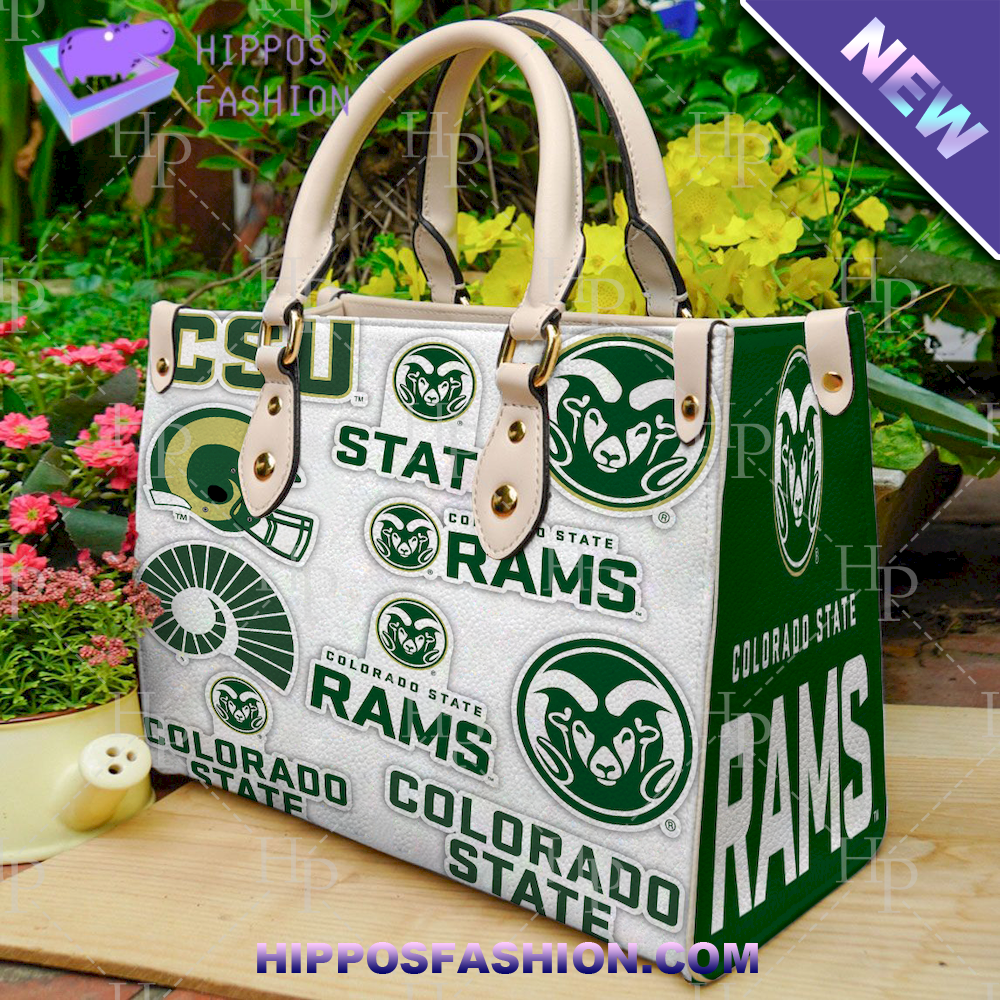 Colorado State Rams Leather Handbag