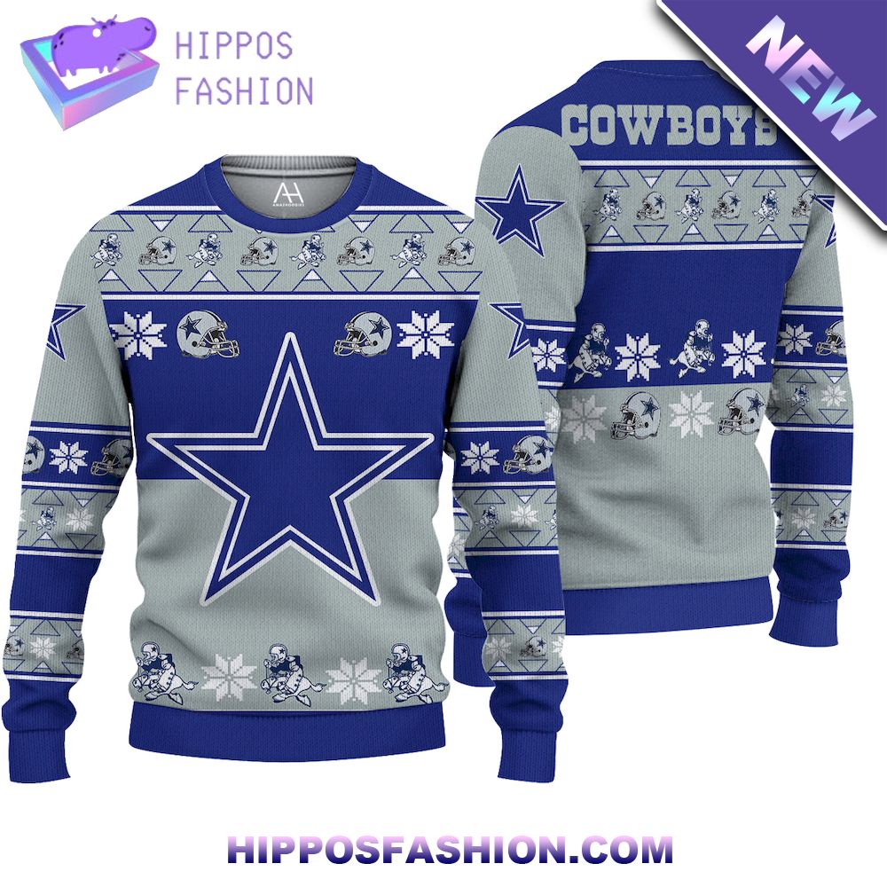 Cowboys Xmas Ugly Christmas Sweater