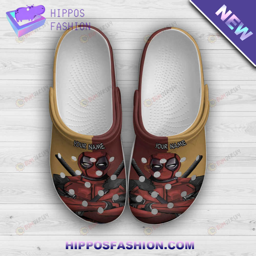 Custom Name Deadpool Movies Crocs Crocband Clog PYHK.jpg