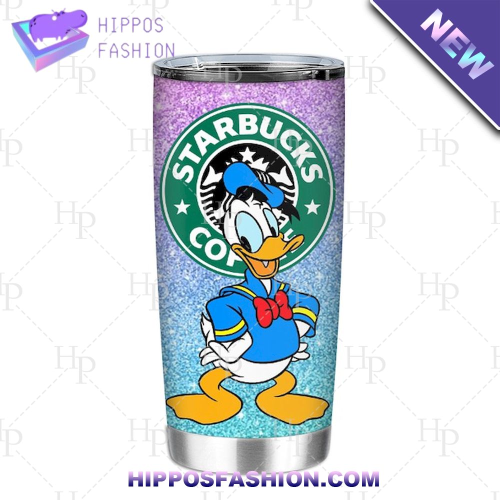 Donald Duck Starbucks Coffee Disney Tumbler