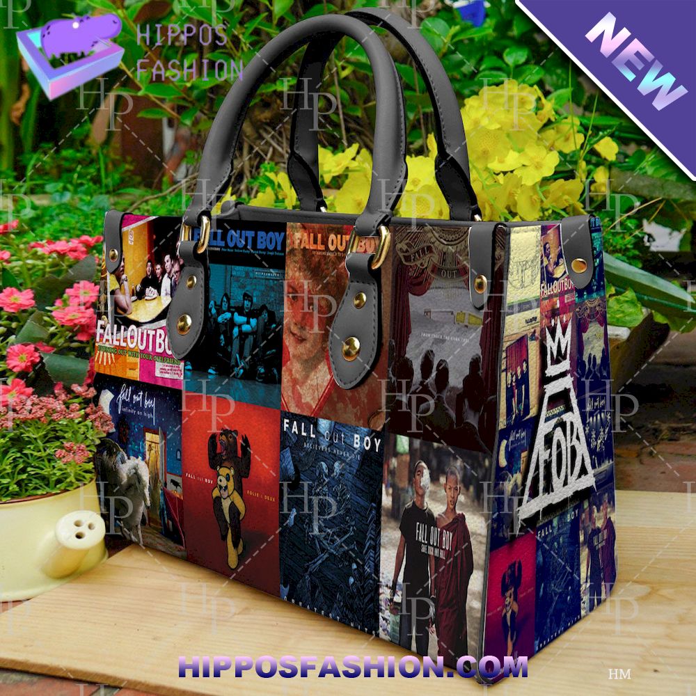 Fall Out Boy Leather Handbag