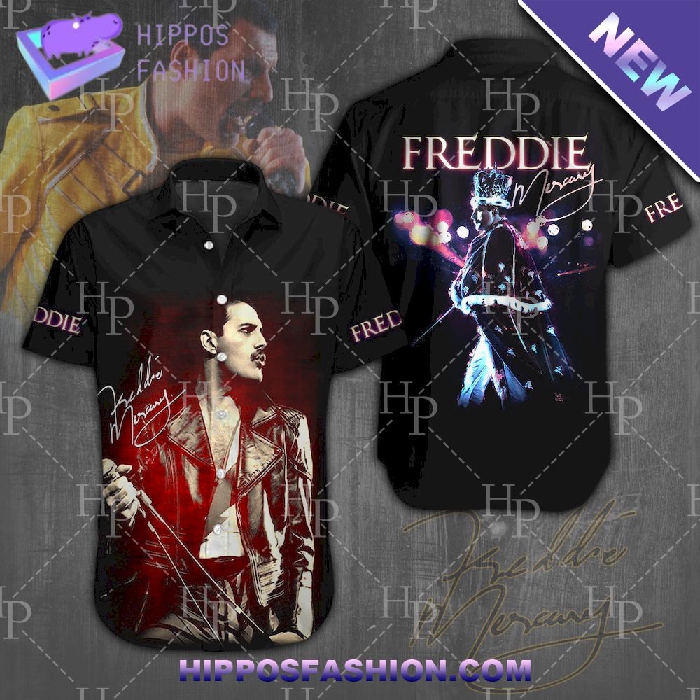 Freddie Mercury King Of Queen Hawaiian Shirt