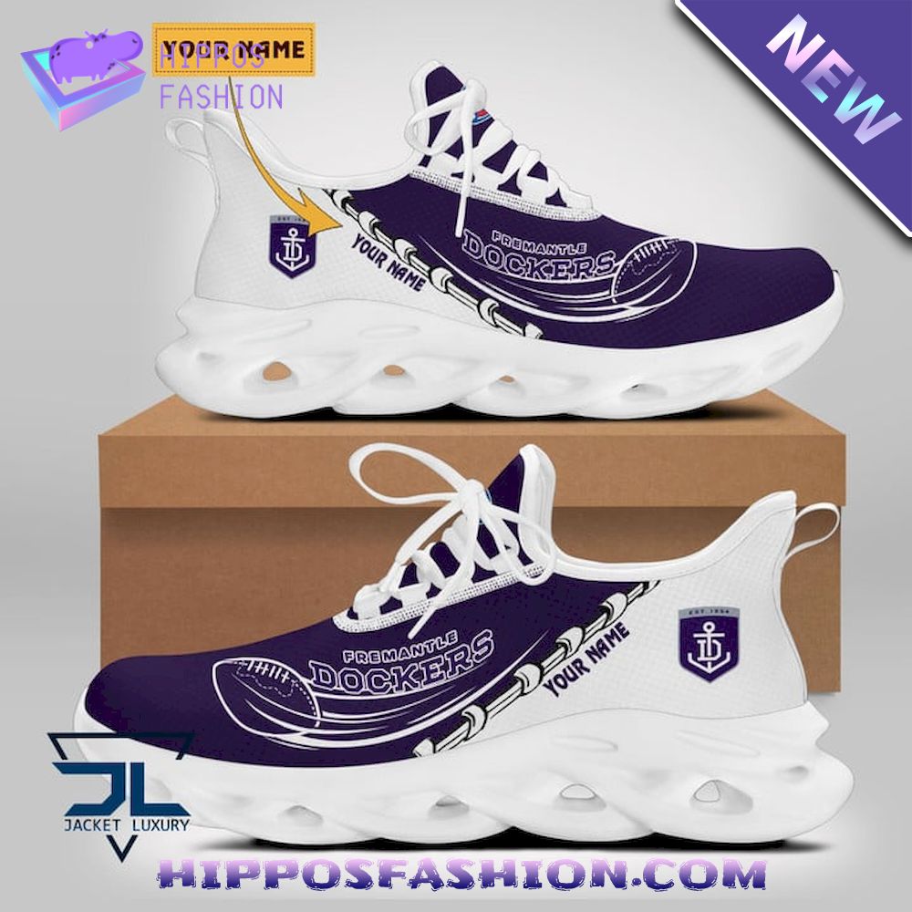 Fremantle Football Club AFL Personalized Max Soul Shoes