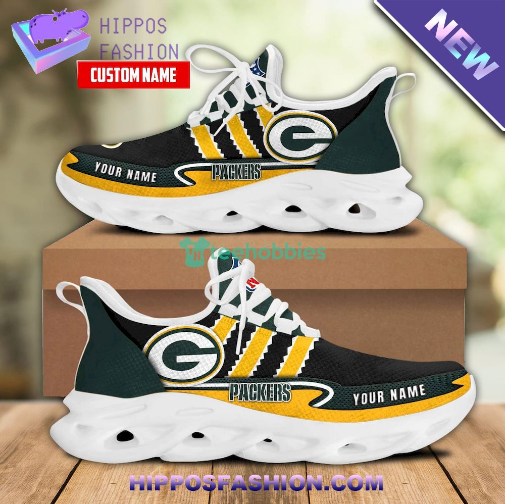 Green Bay Packers NFL Personalized Max Soul Shoes
