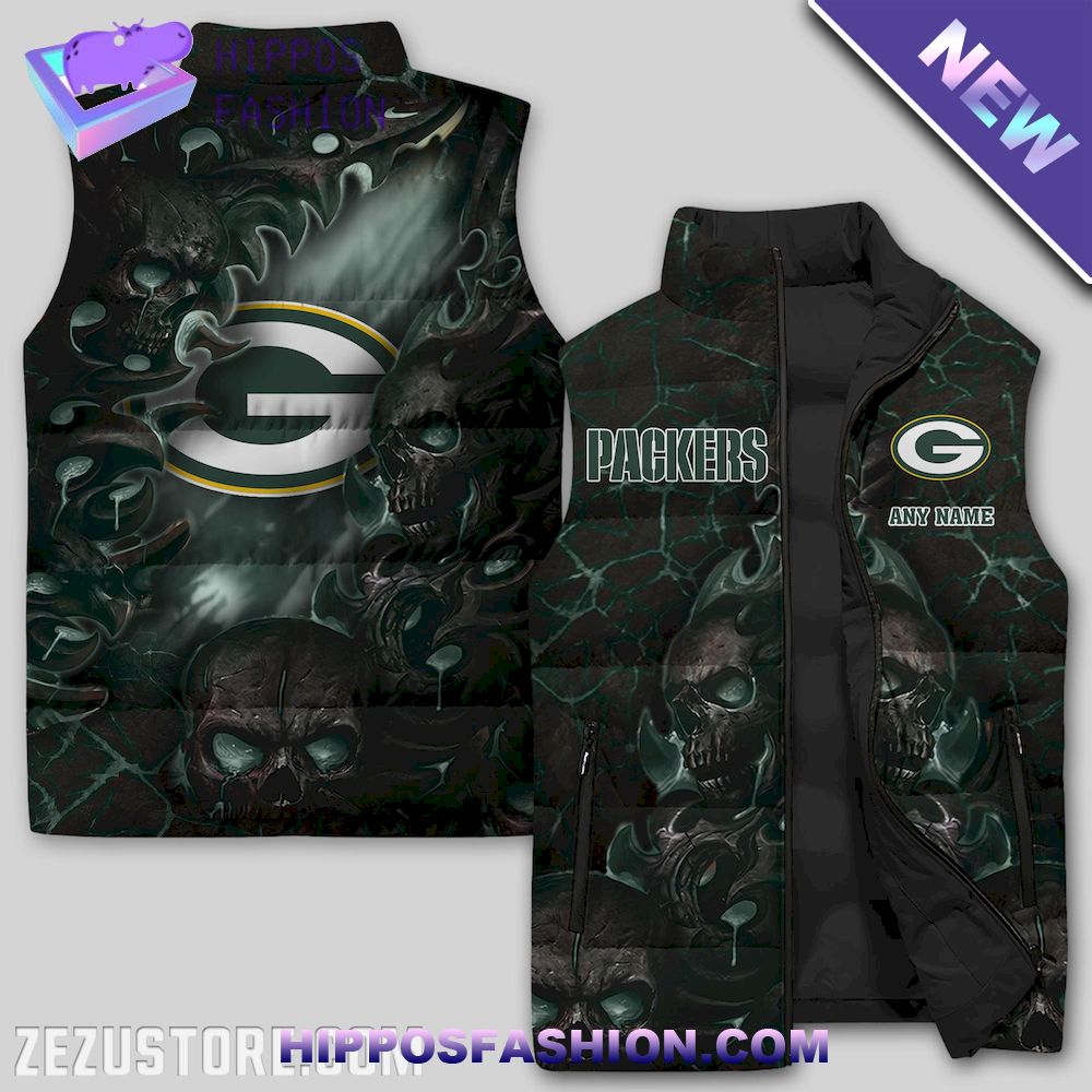 Green Bay Packers NFL Premium Sleeveless Jacket