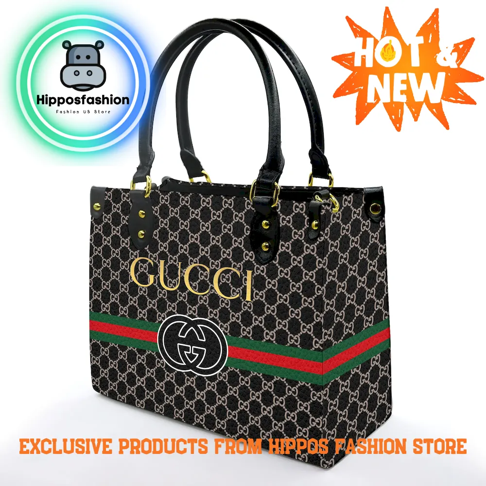 Gucci Logo Golden Limited Edition Luxury Leather Handbag