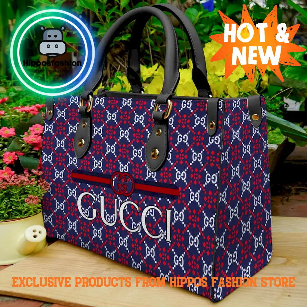 Gucci Pattern Limited Edition Luxury Leather Handbag