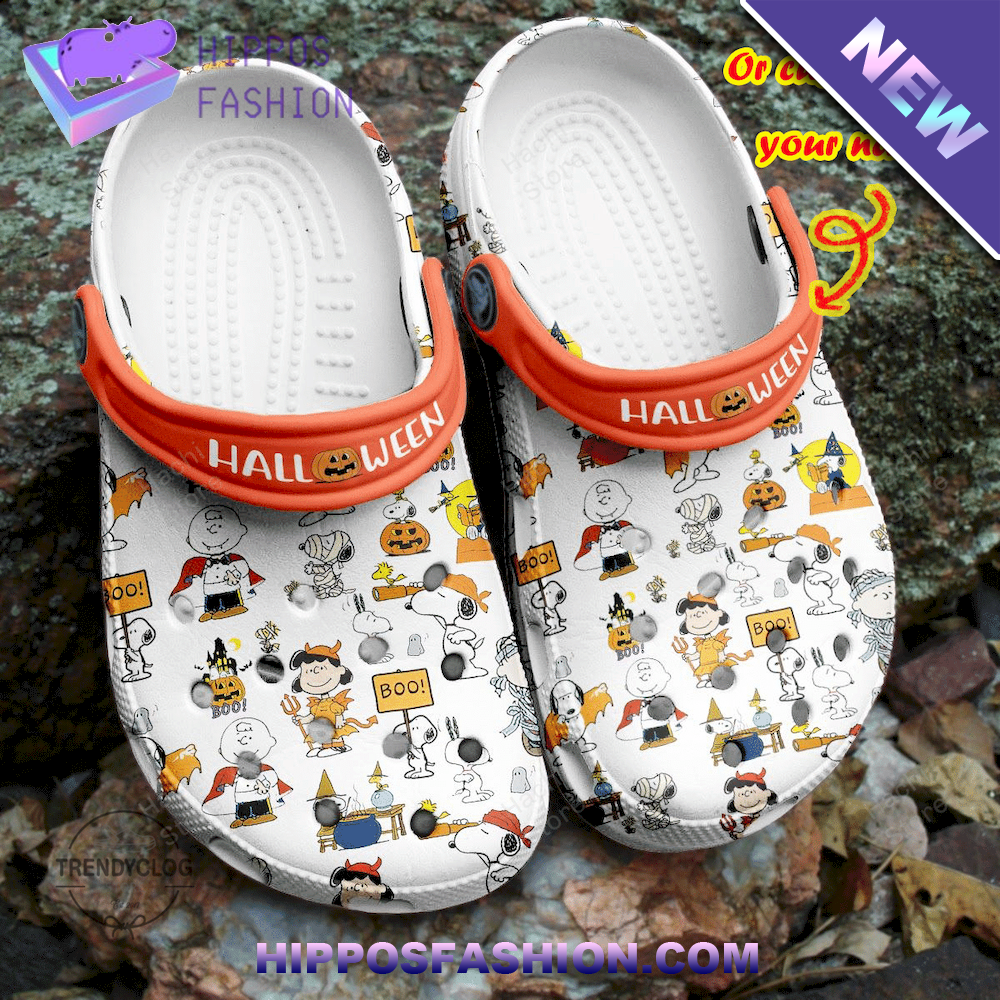 Halloween Boo Personalized Crocs Clog Shoes