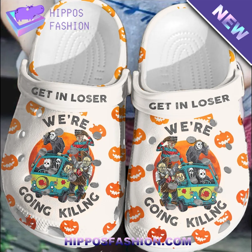 Halloween Get In Loser Clogband Crocs Shoes