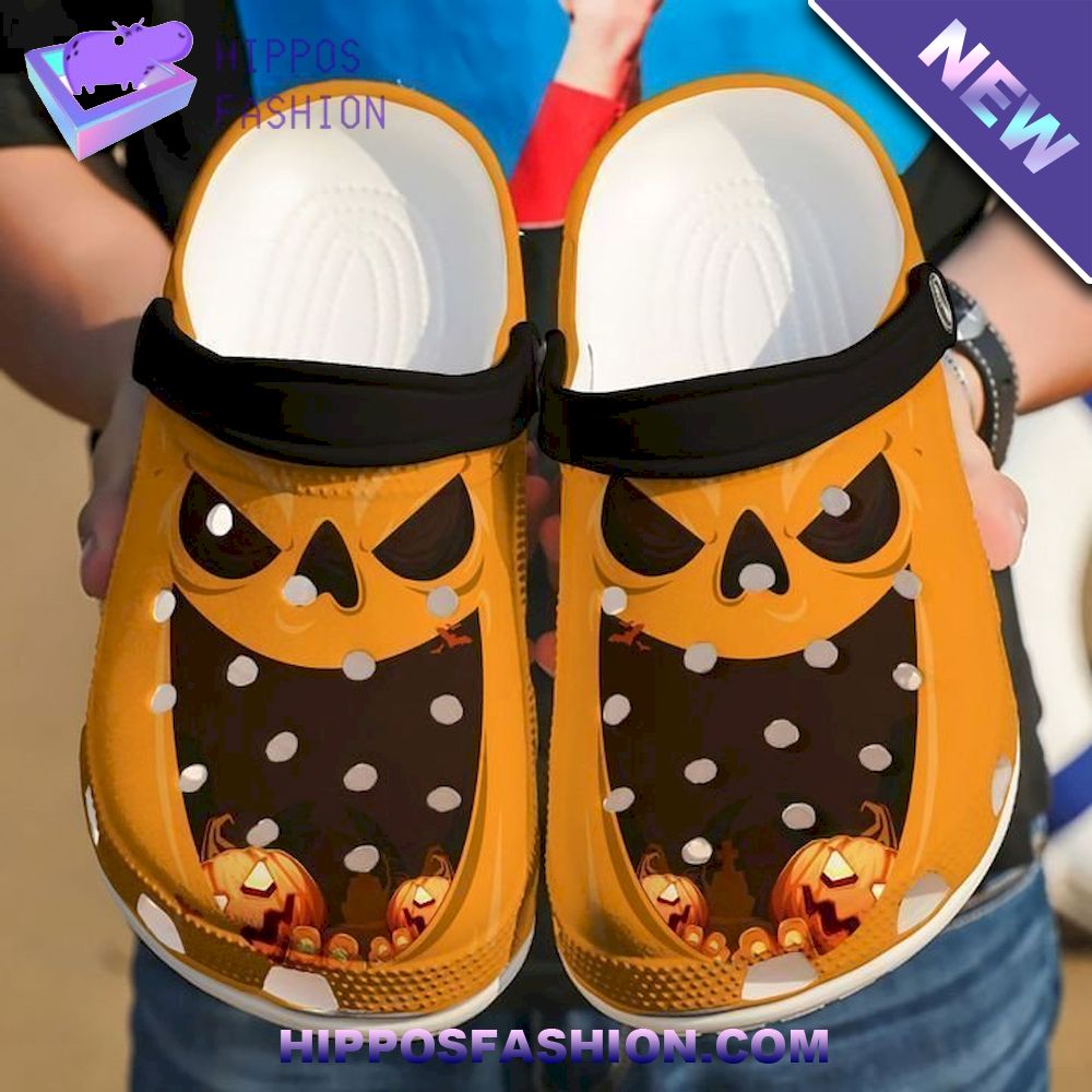 Halloween Happy Pumpkin Special Personalized Crocs Clog Shoes
