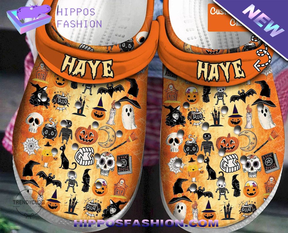 Halloween Things Pumpkin Personalized Crocs Clog Shoes