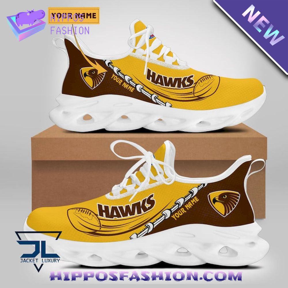 Hawthorn Football Club AFL Personalized Max Soul Shoes