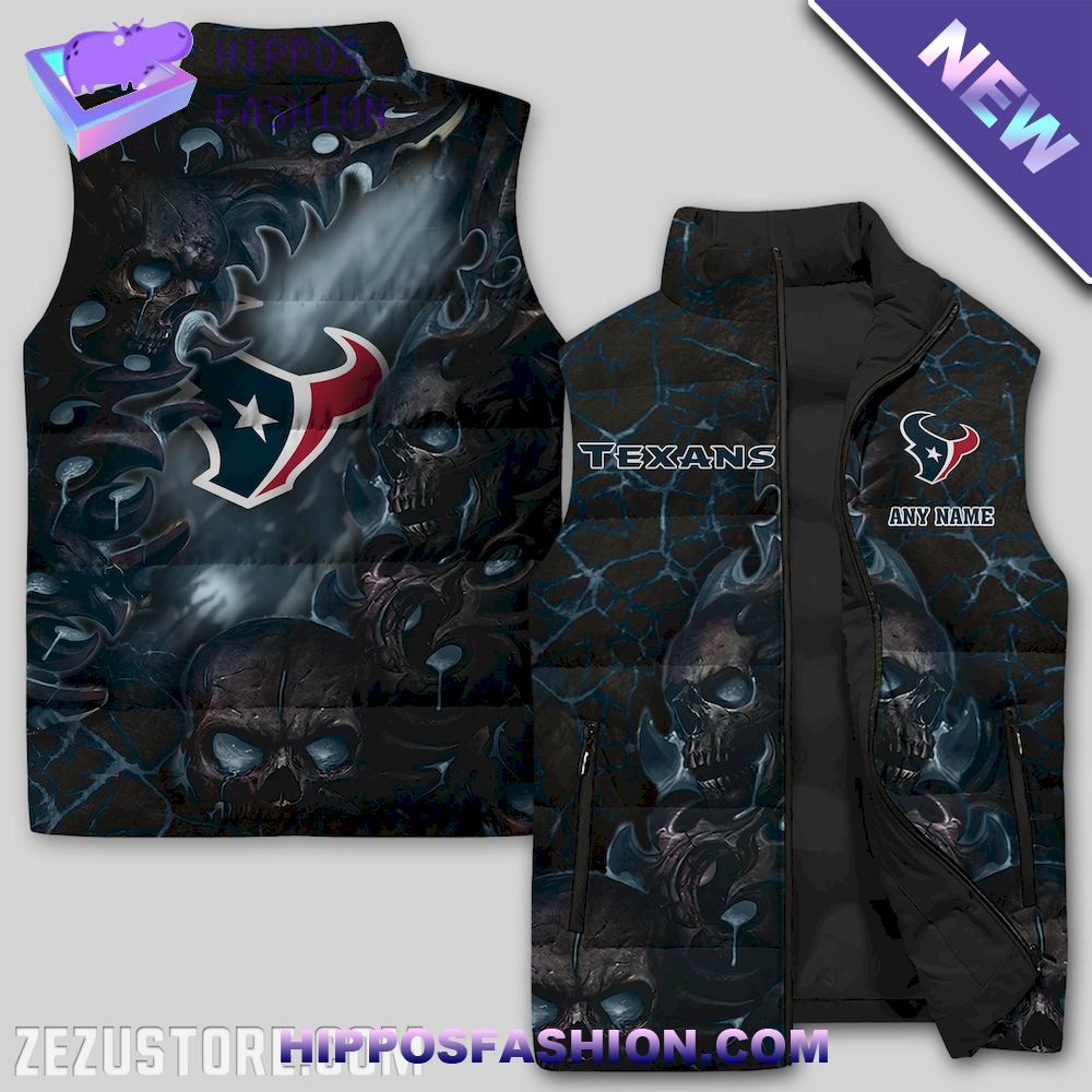 Houston Texans NFL Premium Sleeveless Jacket