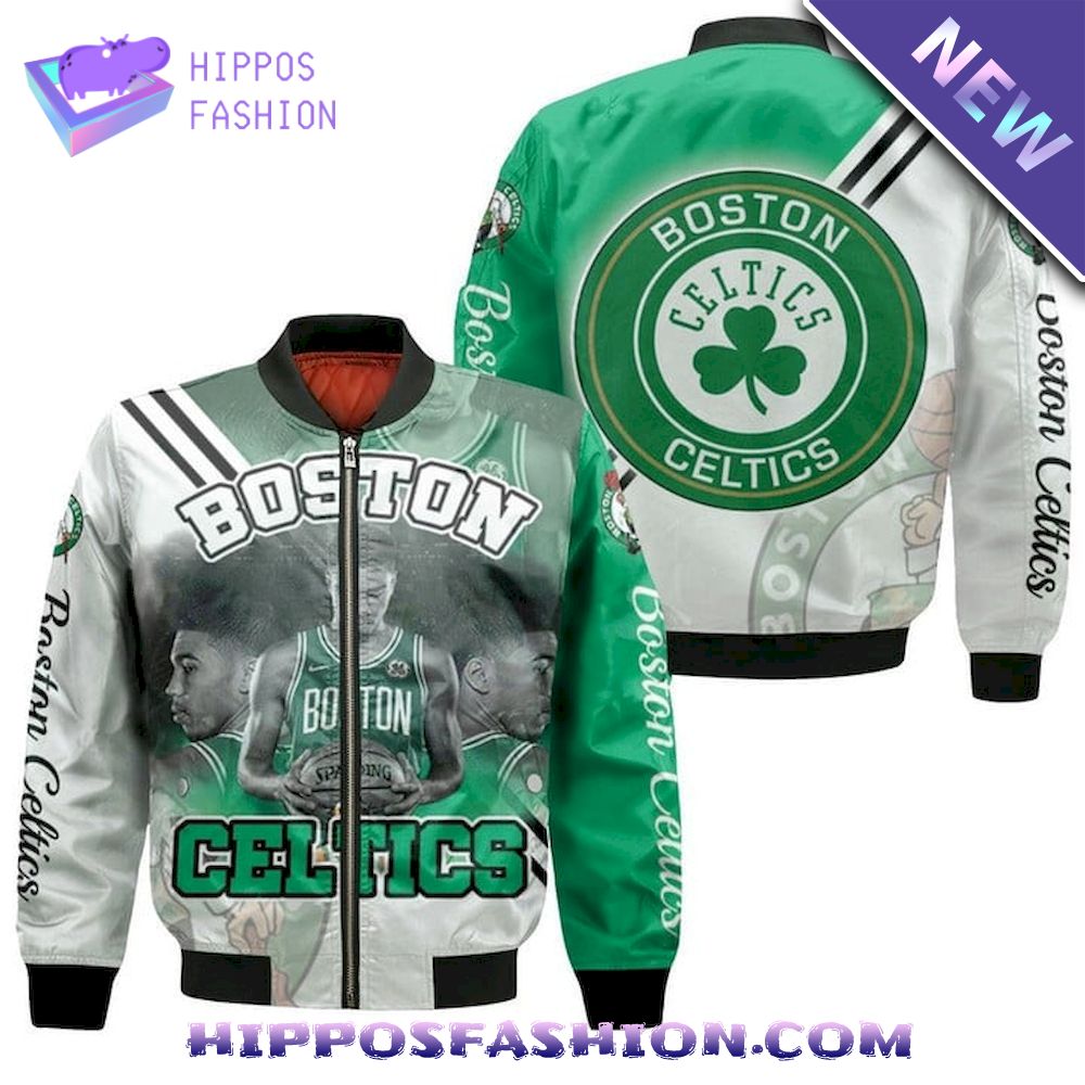 Jayson Tatum Boston Celtics Signature Bomber Jacket