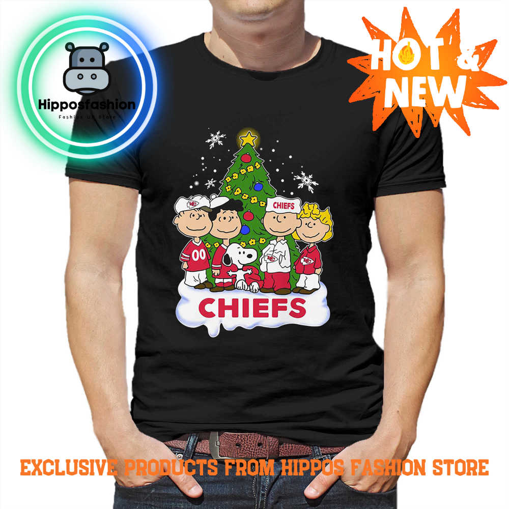 Kansas City Chiefs Snoopy Peanuts Christmas Shirt Hoodie Sweater