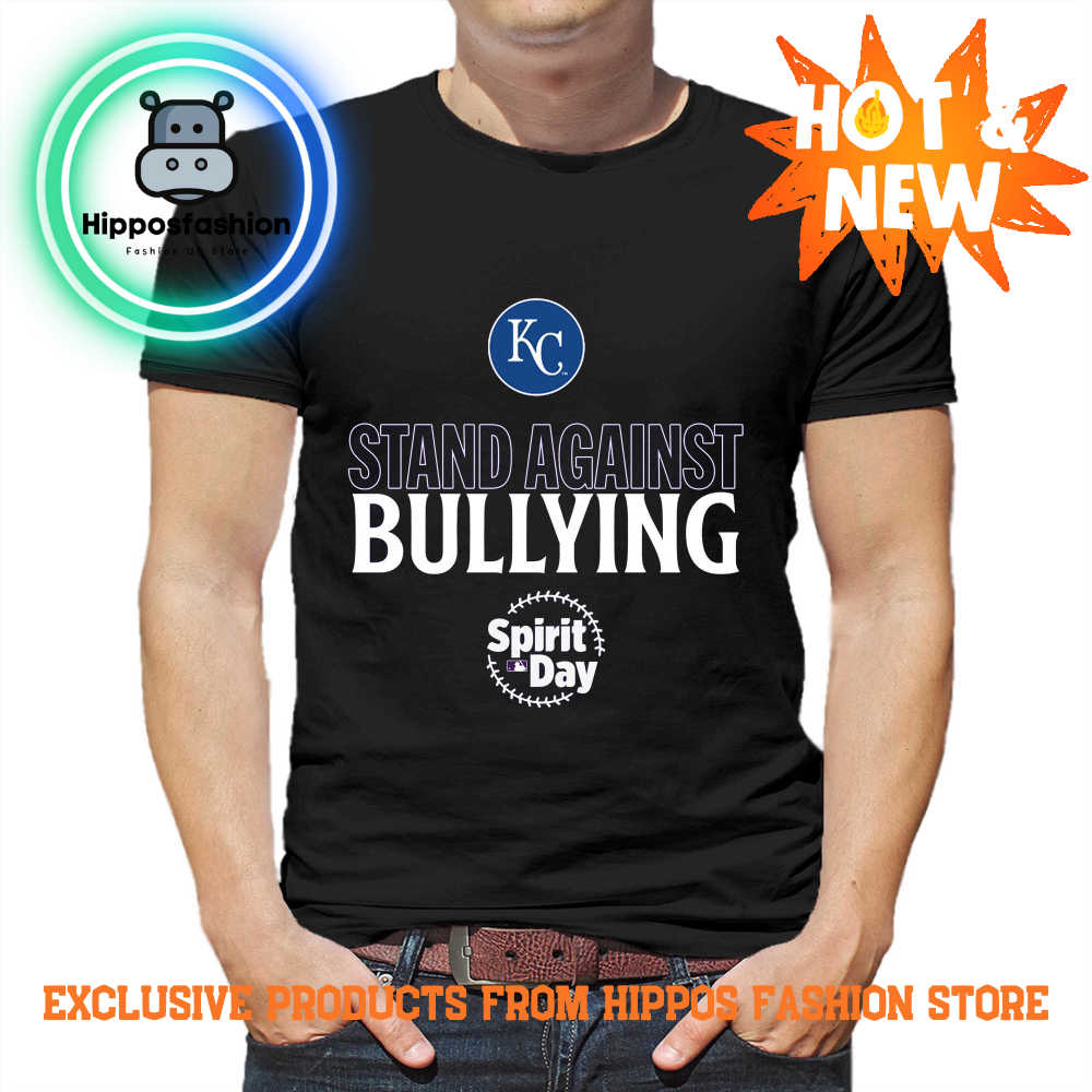 Kansas City Royals Stand Against Bullying Spirit Day Shirt
