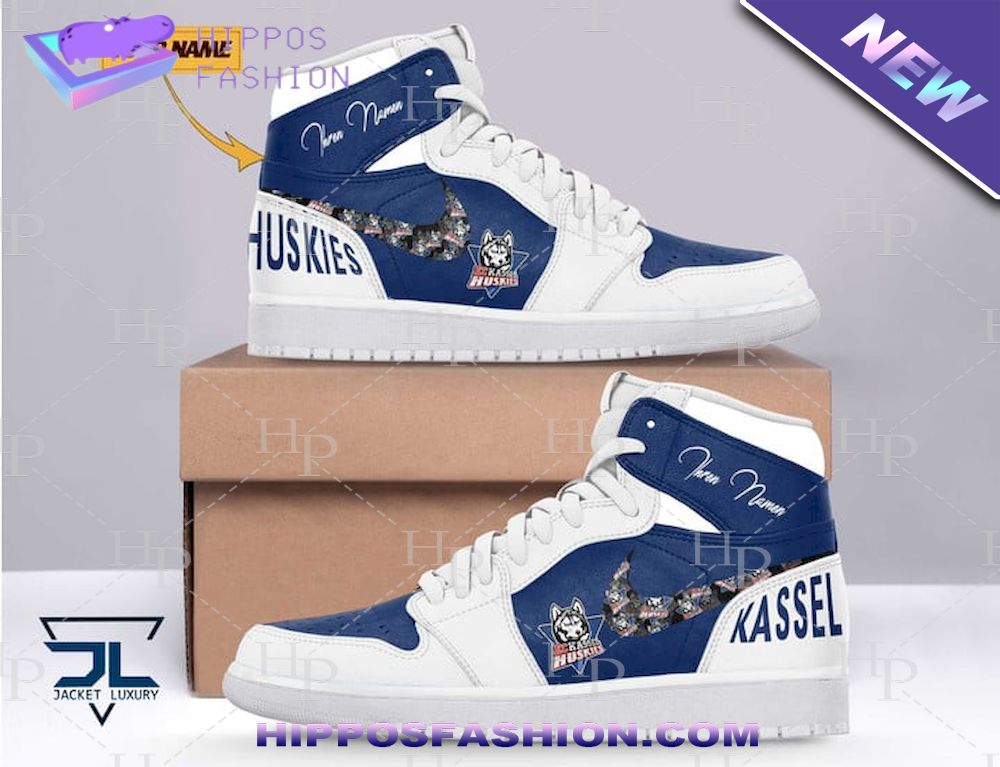 Kassel Huskies Hockey Air Jordan 1 Sneakers