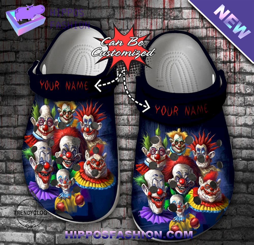 Killer Klowns From Outer Space Halloween Personalized Crocs Clog Shoes