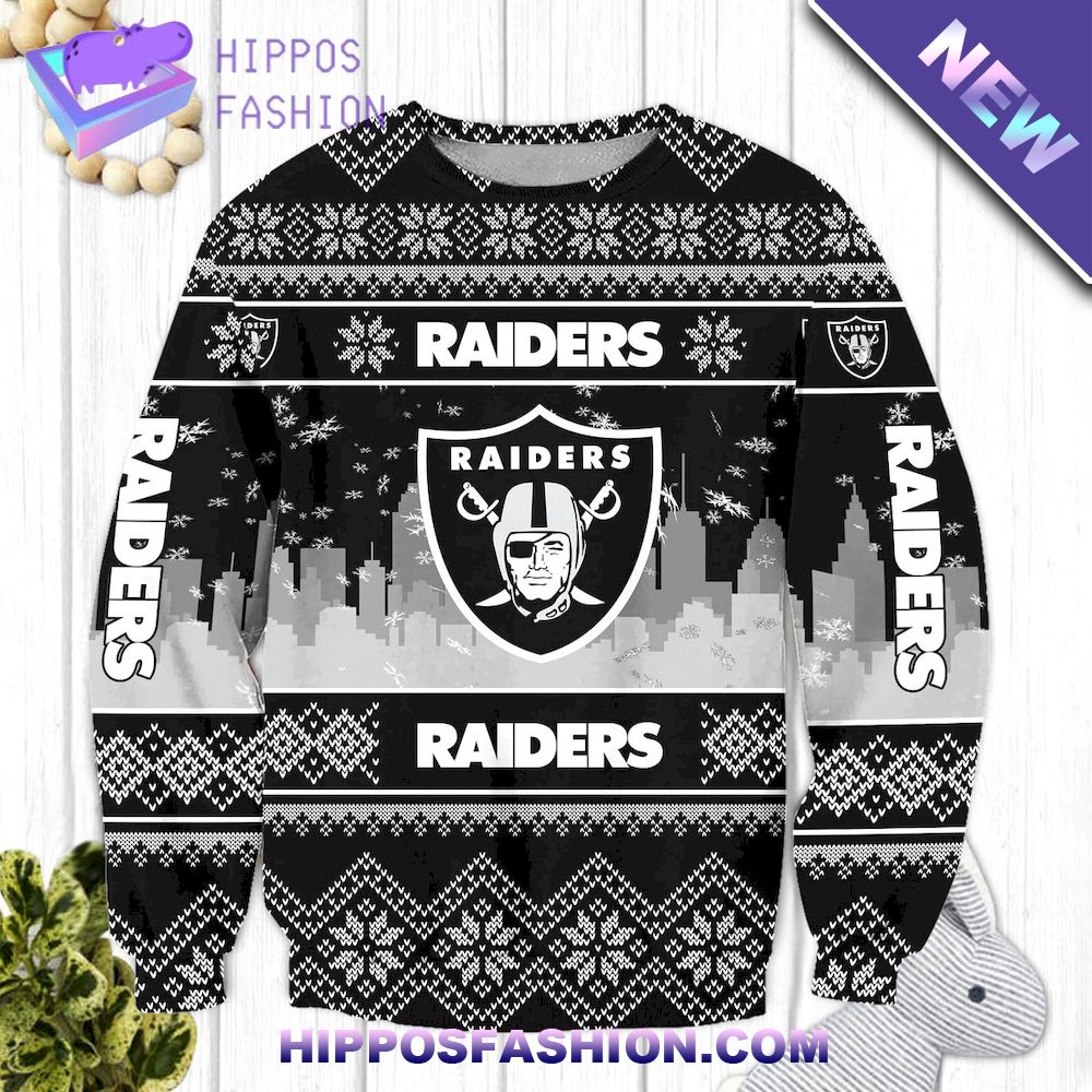 Las Vegas Raiders NFL Ugly Christmas Sweater