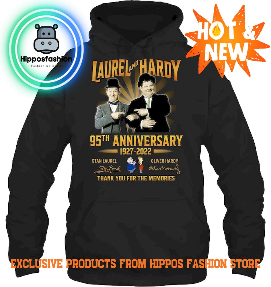 Laurel And Hardy th Anniversary Hoodie