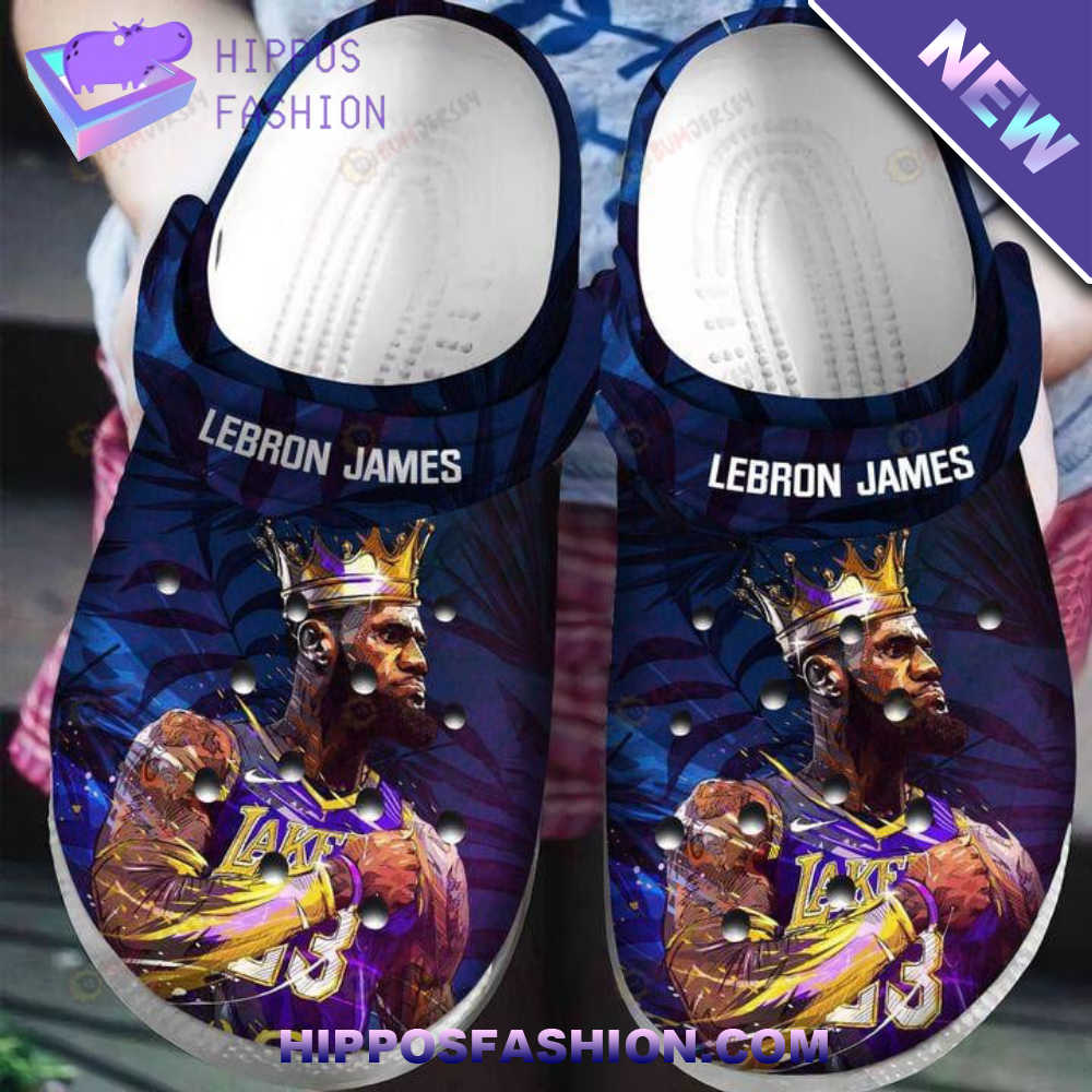 Lebron James Los Angeles Lakers Crocband Crocs Clogs QCOY.jpg
