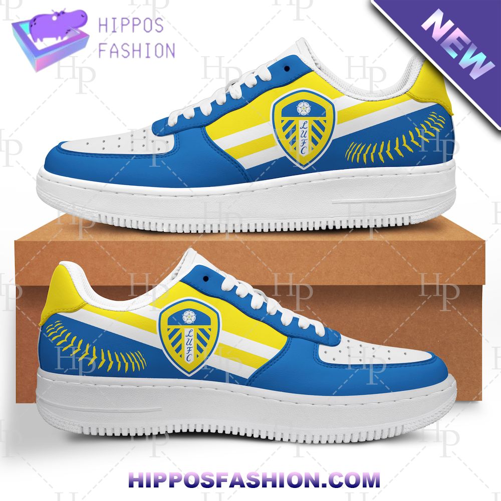 Leeds United EPL Air Force Sneakers