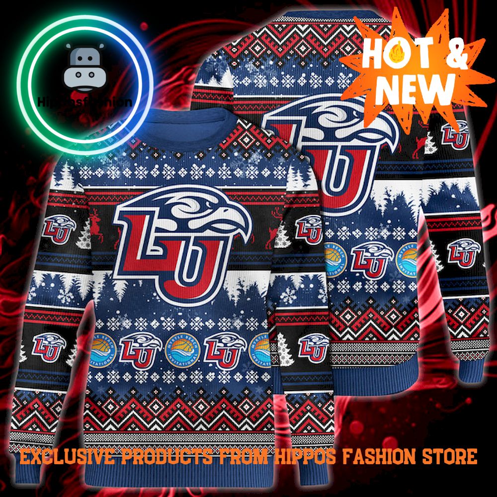 Liberty Flames Basketball Myrtle Beach Invitational Ugly Sweater