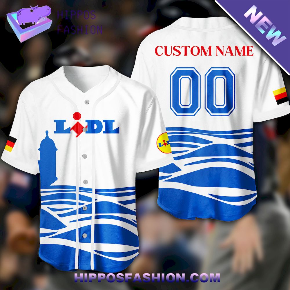 Lidl Custom Name Baseball Jersey