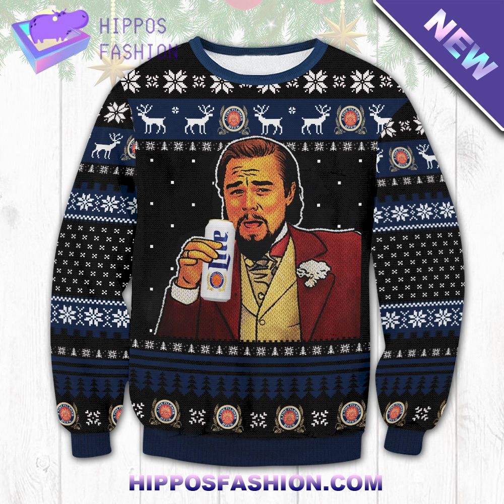 Lite Beer Meme Ugly Christmas Sweater