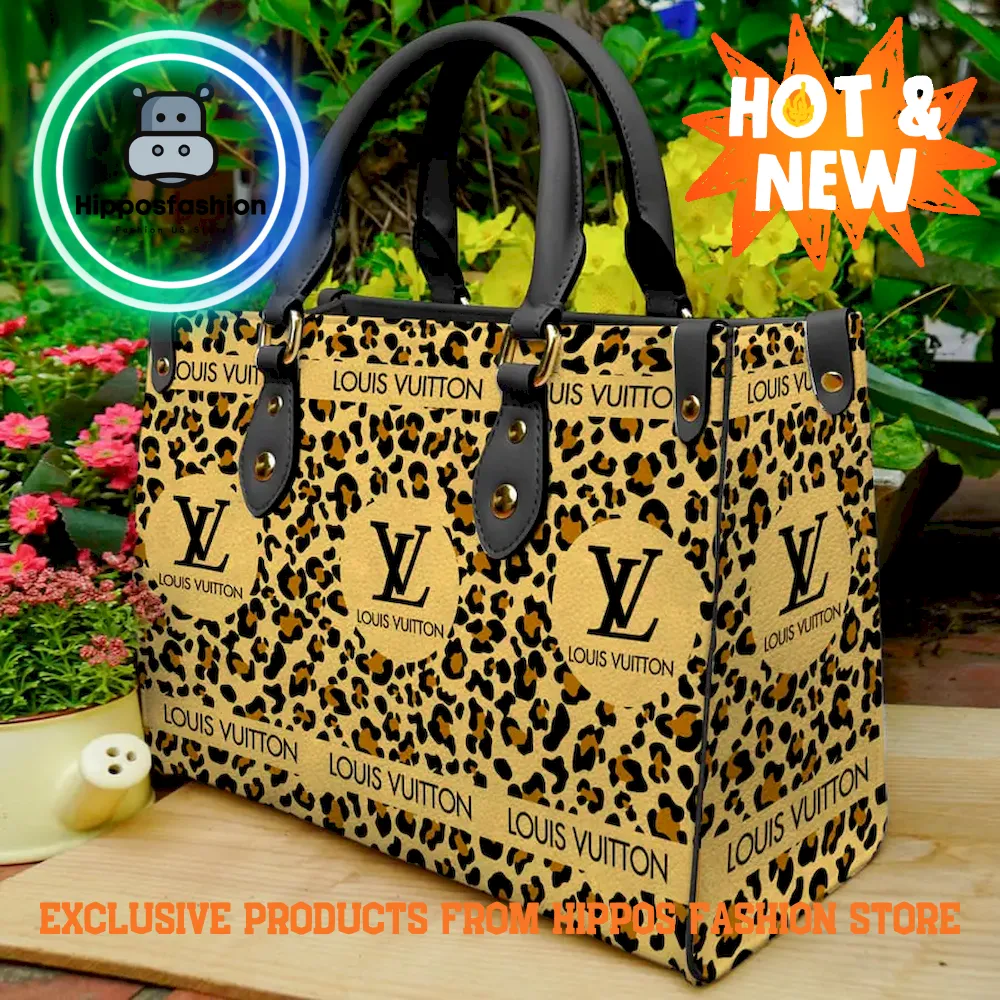 Louis Vuitton Leopard Limited Edition Luxury Leather Handbag