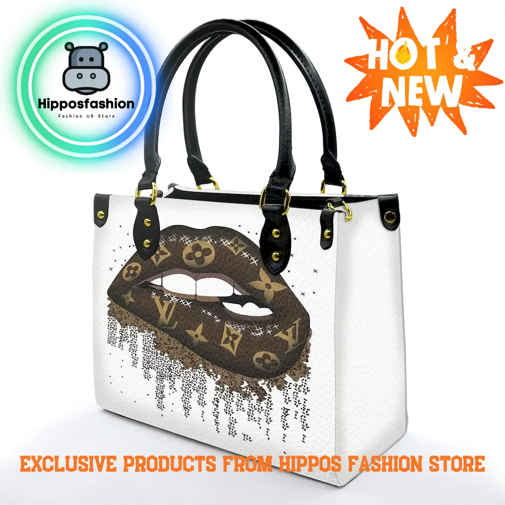 Louis Vuitton White Lips Limited Edition Luxury Leather Handbag