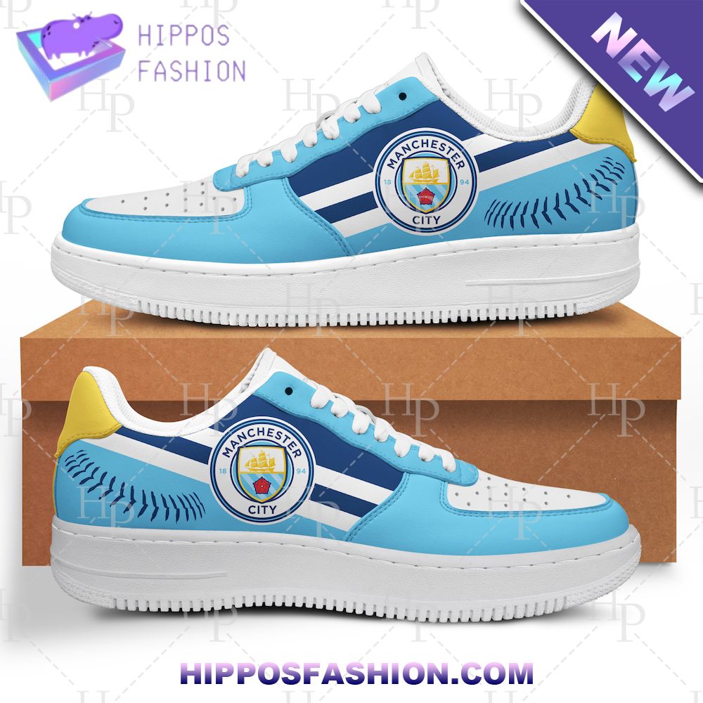 Manchester City EPL Air Force 1 Sneakers
