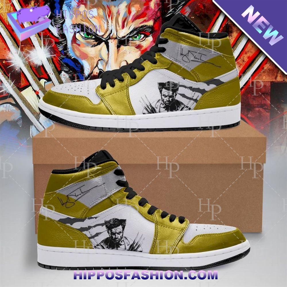 Marvel Wolverine Custom Air Jordan Shoes