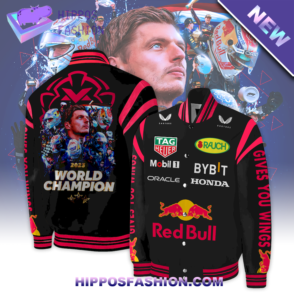 Max Verstappen Champion Bomber Jacket