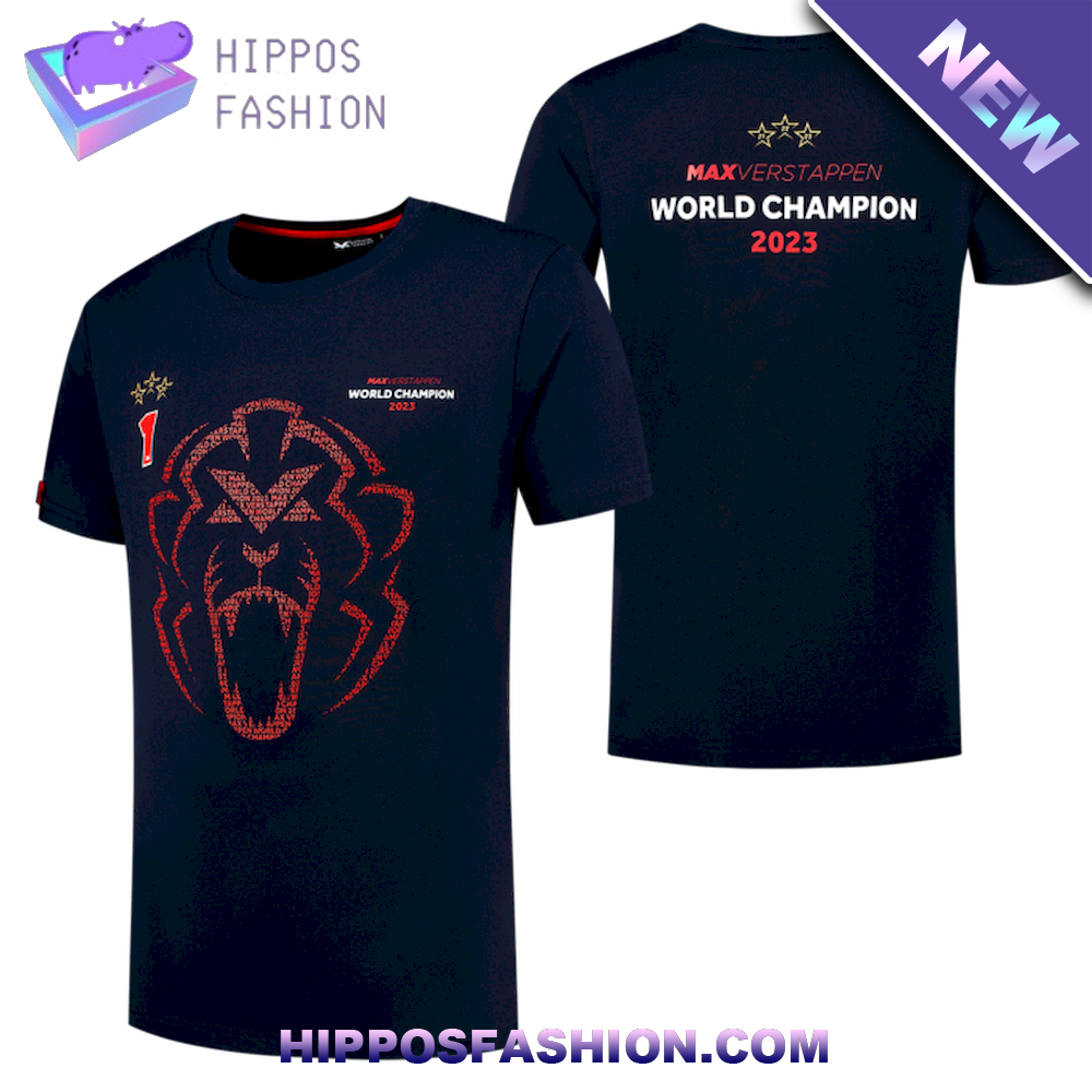 Max Verstappen World Champion T Shirt