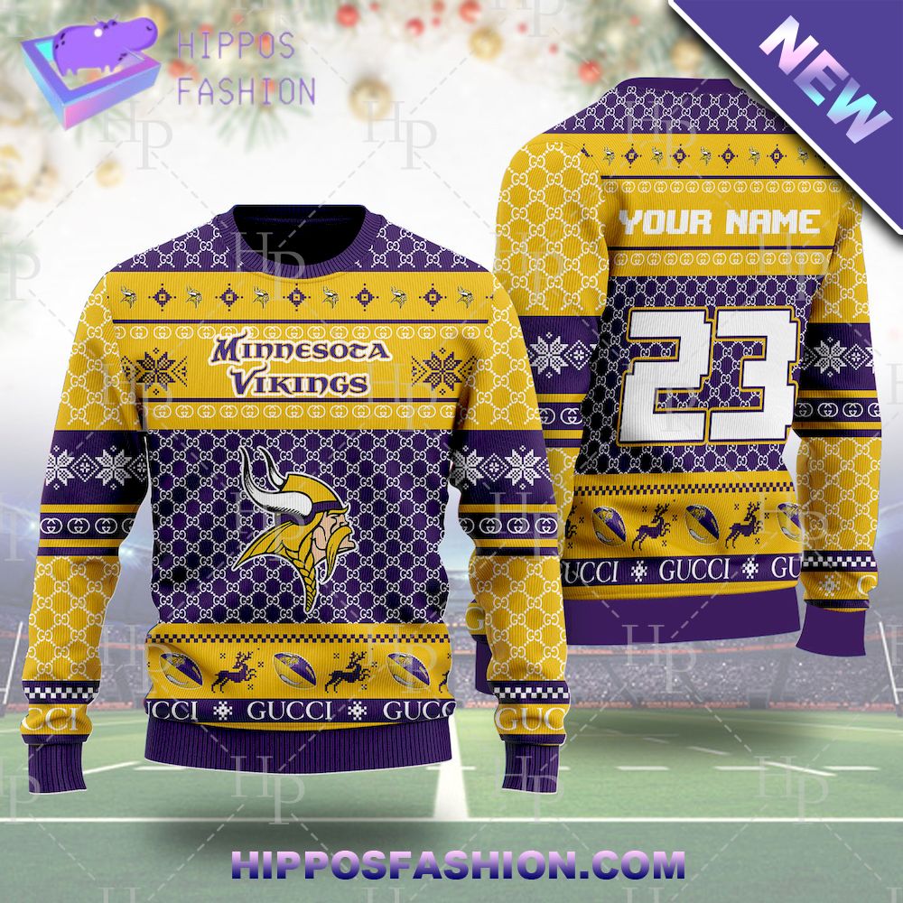 Minnesota Vikings Gucci Sweater