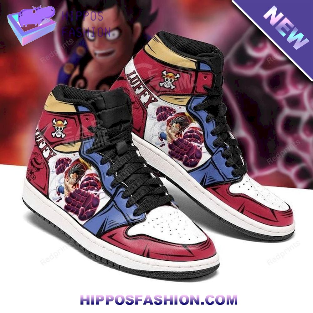 Monkey D Luffy Gear One Piece Anime Air Jordan