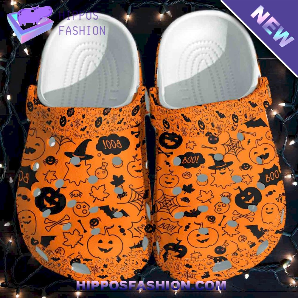 Monsters Ghost Halloween CUSTOM Crocs Crocband Clogs